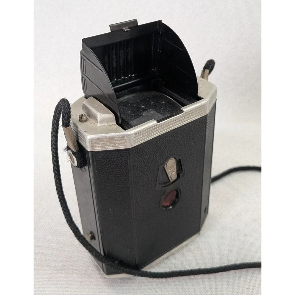 Kodak Brownie Reflex Synchro Camera Unisex OS Black Vintage TLR 127 Film